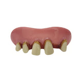 Billy Bob Hillbilly Teeth in brown with fitting beads, novelty costume accessory