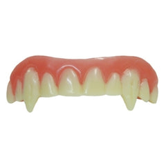 Billy Bob Vampire Teeth with realistic fangs, teeth with packaging – Halloween costume accessory.