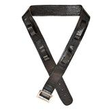 Black belt with four sword holsters medieval costume