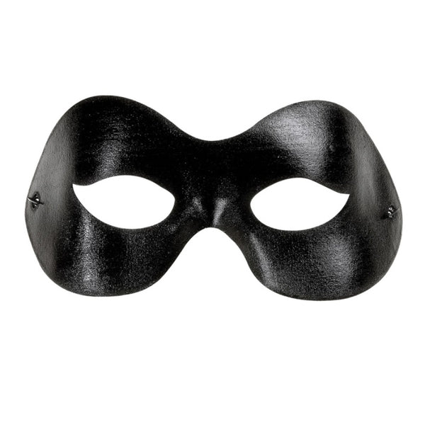 Black Fidelio eye mask with elastic strap