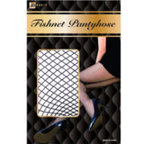 Packaging of fishnet pantyhose with a patterned background