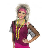 Black mesh string top festival and retro costume accessory