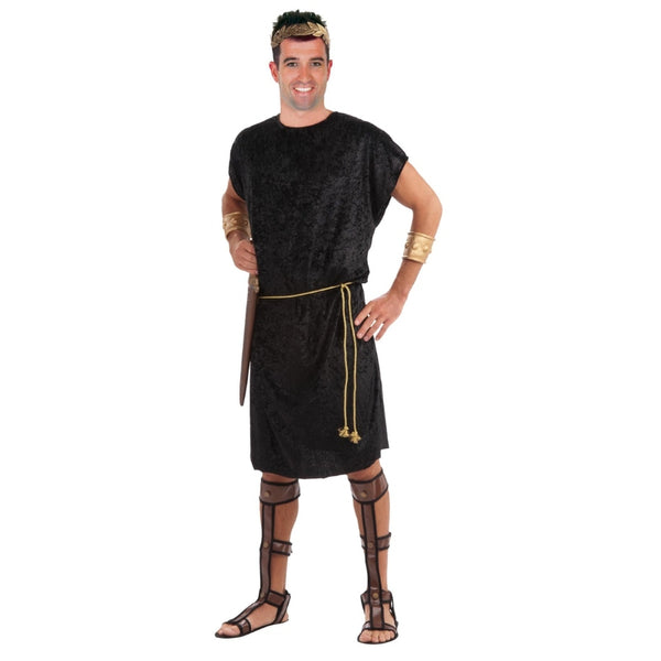 Adult Black Roman Tunic for Greek, Roman, or Viking Costumes – Dr Toms