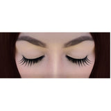Costume eyelashes in black short and long style