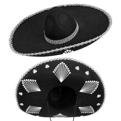 top-bottom.jpg
Black and Silver Sombrero showing Top and Decorative Underside