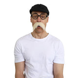 Black Suede Peaky Blinders Cap, adult size.