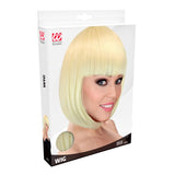 Blonde lou lou bob wig packaging