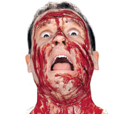 Realistic blood gel makeup bottle for Halloween costumes and horror effects