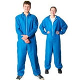 Blue overalls adult costume – versatile one-piece fancy dress outfit for parties, cosplay, and sports days.