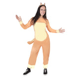 Full body of Chilli’s headband with soft ears – officially licensed Bluey costume.
