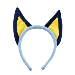 Bluey plush ears headband for children with soft felt design