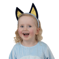 Bluey plush ears headband for children with soft felt design