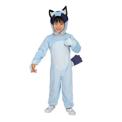Official Bluey Premium child costume with jumpsuit and character headpiece for Book Week