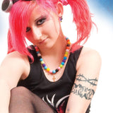 Tinsley FX Temp Tattoo Body Band - Cuffed, handcuffs and barbed wire.