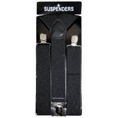 black adult braces, stretchy and fit most.