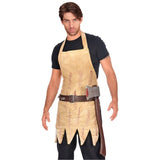 Medieval warrior belt four sword holders