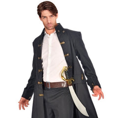 Brown belt with four sword holsters medieval costume