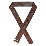Brown belt with four sword holsters medieval costume