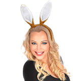 Bunny ears headband brown costume accessory for adults and kids