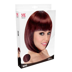 Brown Lou Lou wig in classic bob style
