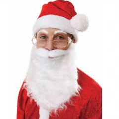 Budget Santa Beard – white elastic beard for Santa, wizard, or dwarf costumes