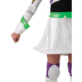Buzz Lightyear ladies costume tutu skirt with structured hoop effect and printed belt detail