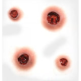 Capped Bullet Wounds - Tinsley 3D FX Transfer, 4 bullet wound effects.
