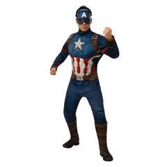 Captain America deluxe adult costume with mask