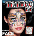 Tinsley FX Full Face Temp Tattoo - Carnivale