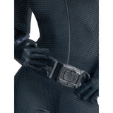 DC Comics zip-up black catsuit and belt for cosplay