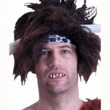 Person wearing the Billy Bob Caveman Teeth.