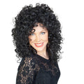 Cher Black Wig – Curly 80s Rockstar Style