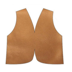 Light brown colonial vest for children aged 4 to 9 – perfect for Book Week and historical costumes