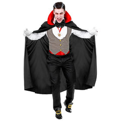 Classic Dracula Vampire Costume Adult front view