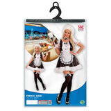 Classic french maid costume packaging