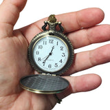 Classic pocket watch costume accessory with metallic finish and chain – perfect for vintage, steampunk, or historical costumes