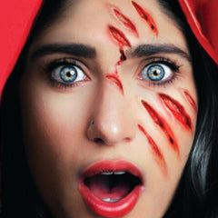 Tinsley FX Temp Tattoo - Claw Marks Trauma, lots of claw marks in pack.