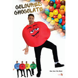 Coloured Chocolate adult novelty costume packaging