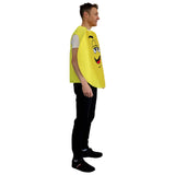 Yellow Coloured Chocolate adult novelty costume side view