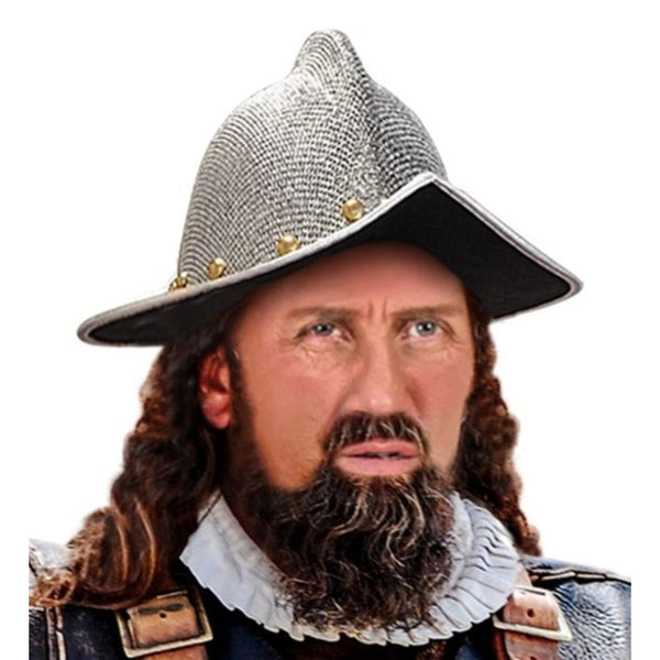 Conquistador helmet Spanish style medieval costume accessory
