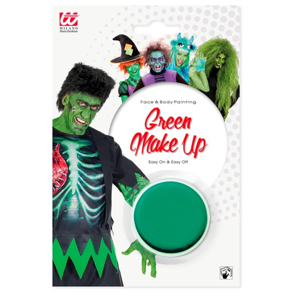 Costume face paint tray for cosplay, theatre, and spooky makeup looks