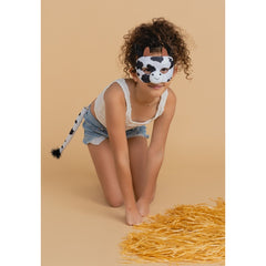 Cow ears and tail set deluxe animal costume accessory
