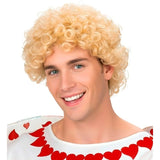 Cupid wig in blonde with distinctive curls for angel and fantasy costumes