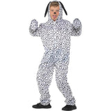 Dalmatian children’s costume – spotted jumpsuit with tail, ears, and gloves – Book Week and animal dress-up