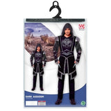 Dark Assassin Costume adult men's hooded fantasy costume packaging
