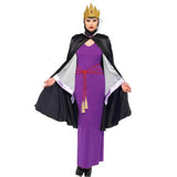 dark queen costume ladies fairytale villain dress cape