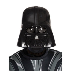 Adult Darth Vader Classic Costume Shirt and Mask with printed armour design – Star Wars cosplay outfit