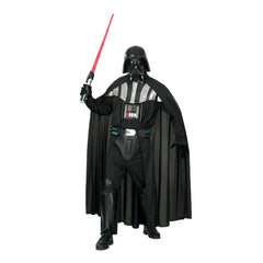 Deluxe Darth Vader adult costume with jumpsuit, cape, and 3D mask – Star Wars cosplay outfit
