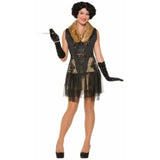 Deluxe 20s Faux Mink Wrap in light brown