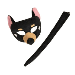 Deluxe Aussie Tassie Devil Animal Set – mask and tail set for Book Week, Australia themes, and wildlife parties.